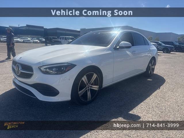 used 2023 Mercedes-Benz C-Class car, priced at $34,450