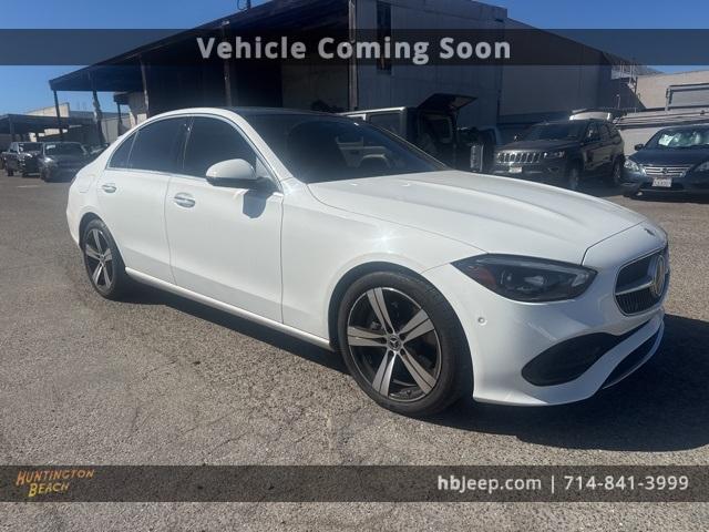 used 2023 Mercedes-Benz C-Class car, priced at $34,450