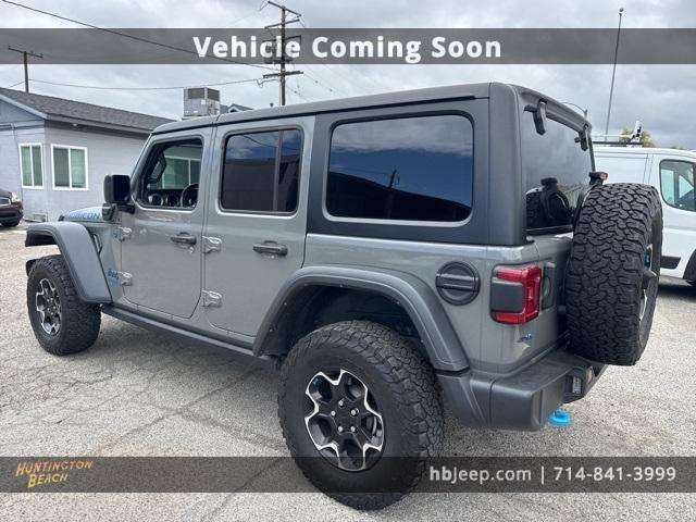 used 2022 Jeep Wrangler Unlimited 4xe car, priced at $29,990