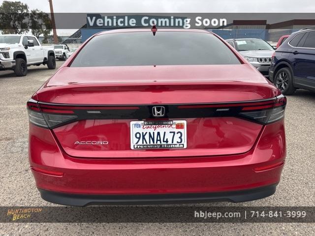 used 2024 Honda Accord car, priced at $24,639