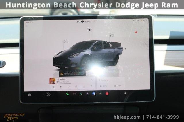 used 2025 Tesla Model Y car, priced at $37,300