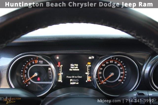 used 2021 Jeep Wrangler Unlimited car, priced at $27,653