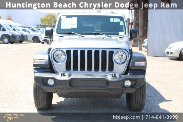used 2021 Jeep Wrangler Unlimited car, priced at $27,653