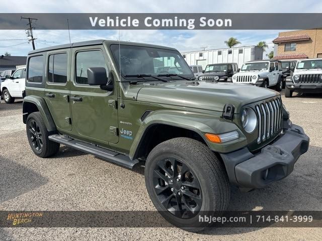 used 2021 Jeep Wrangler Unlimited 4xe car, priced at $29,869