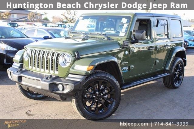 used 2021 Jeep Wrangler Unlimited 4xe car, priced at $25,900