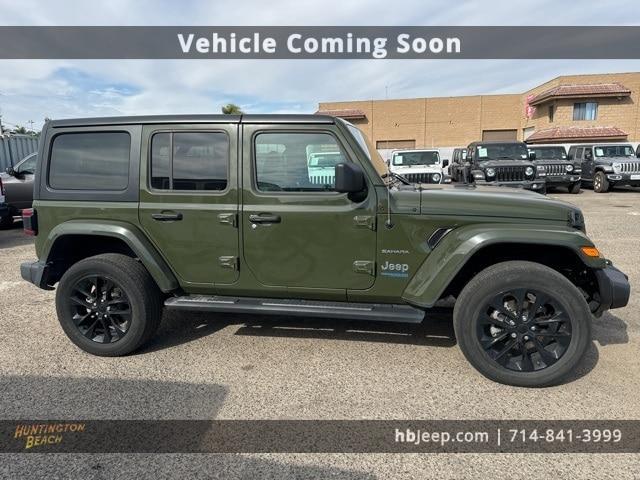 used 2021 Jeep Wrangler Unlimited 4xe car, priced at $29,869