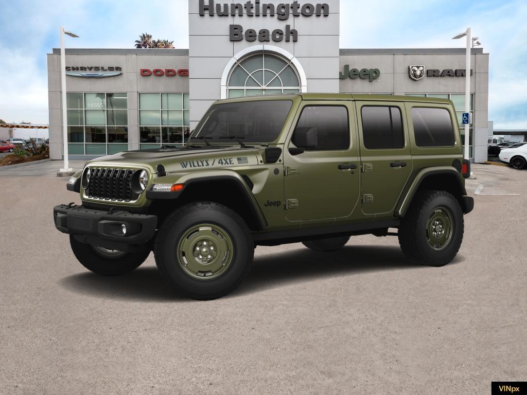 new 2025 Jeep Wrangler 4xe car, priced at $49,400