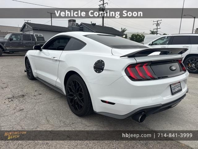used 2018 Ford Mustang car, priced at $15,800