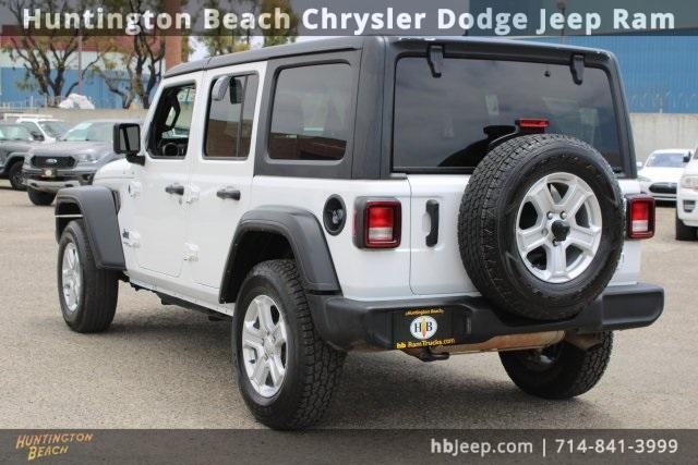 used 2022 Jeep Wrangler Unlimited car, priced at $25,200