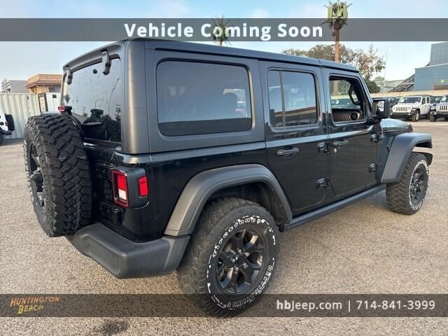 used 2021 Jeep Wrangler Unlimited car, priced at $26,500