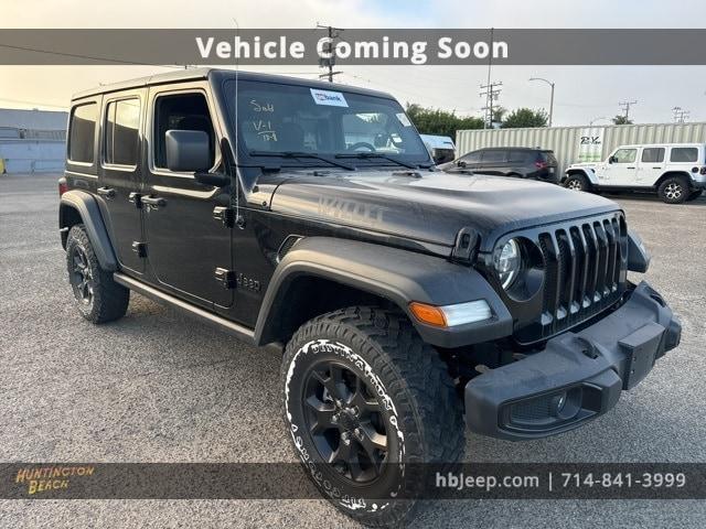 used 2021 Jeep Wrangler Unlimited car, priced at $26,500