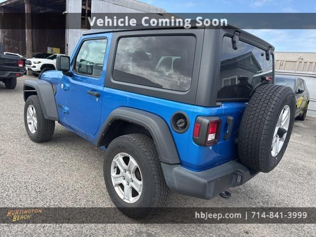 used 2021 Jeep Wrangler car, priced at $25,600