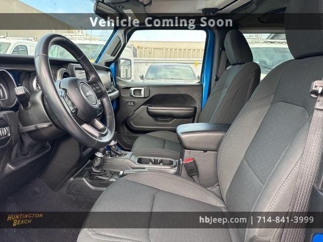 used 2021 Jeep Wrangler car, priced at $25,600