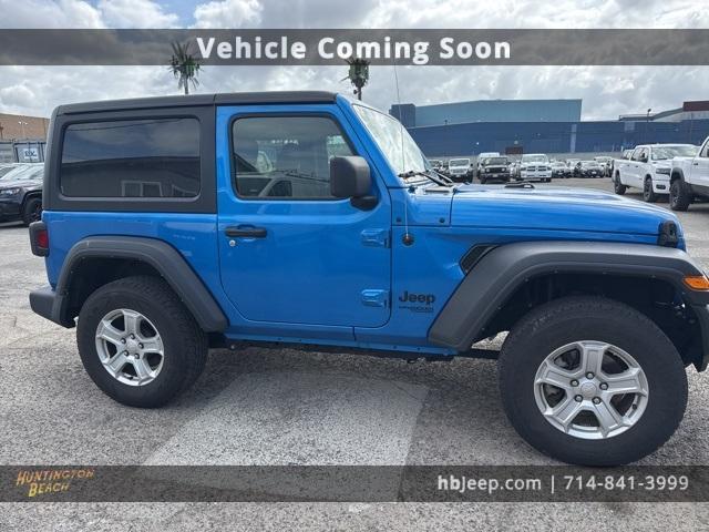 used 2021 Jeep Wrangler car, priced at $25,600