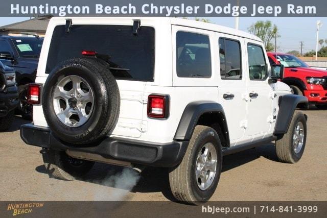 used 2021 Jeep Wrangler Unlimited car, priced at $32,900