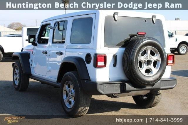 used 2021 Jeep Wrangler Unlimited car, priced at $32,900