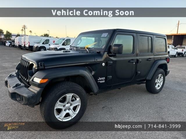 used 2020 Jeep Wrangler Unlimited car, priced at $20,899