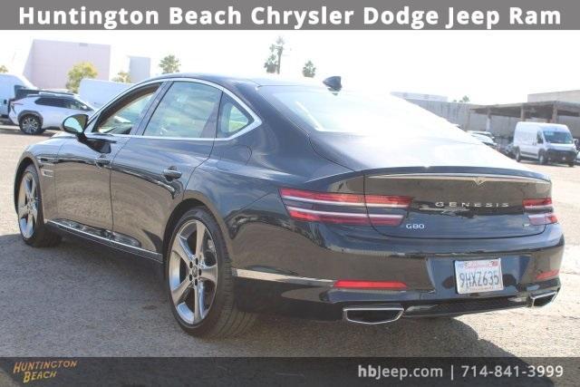 used 2021 Genesis G80 car, priced at $34,990