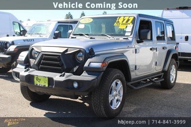 used 2020 Jeep Wrangler Unlimited car, priced at $23,700