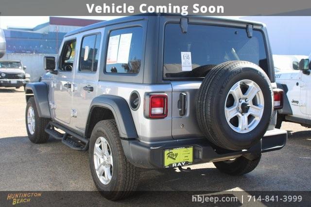 used 2020 Jeep Wrangler Unlimited car, priced at $23,700