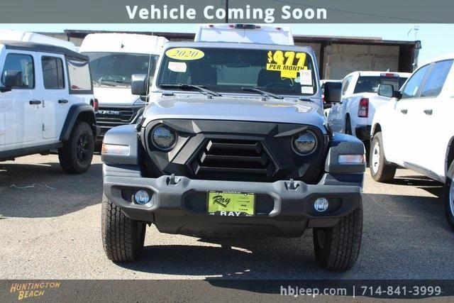 used 2020 Jeep Wrangler Unlimited car, priced at $23,700