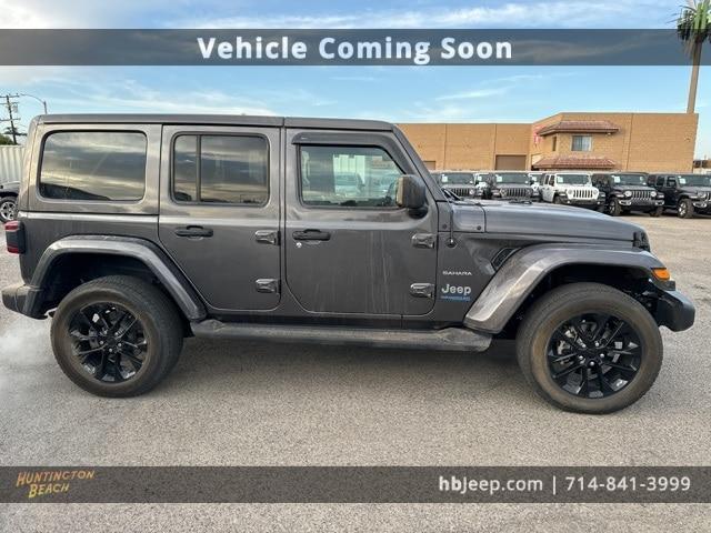 used 2021 Jeep Wrangler Unlimited 4xe car, priced at $30,990