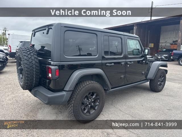 used 2021 Jeep Wrangler Unlimited car, priced at $27,700
