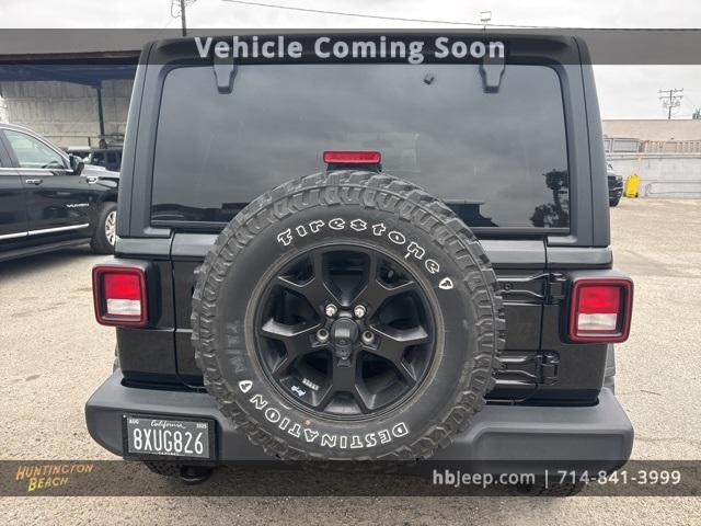 used 2021 Jeep Wrangler Unlimited car, priced at $27,700