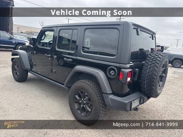 used 2021 Jeep Wrangler Unlimited car, priced at $27,700