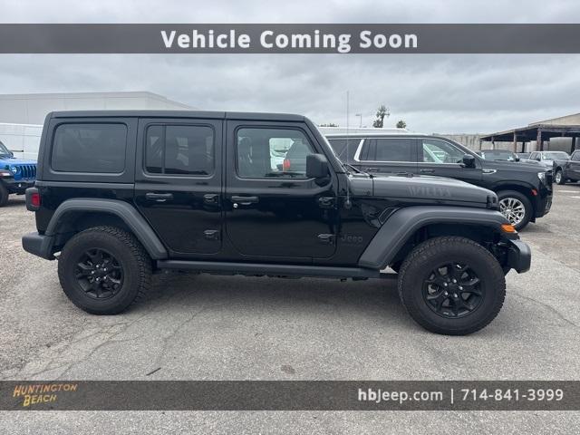 used 2021 Jeep Wrangler Unlimited car, priced at $27,700