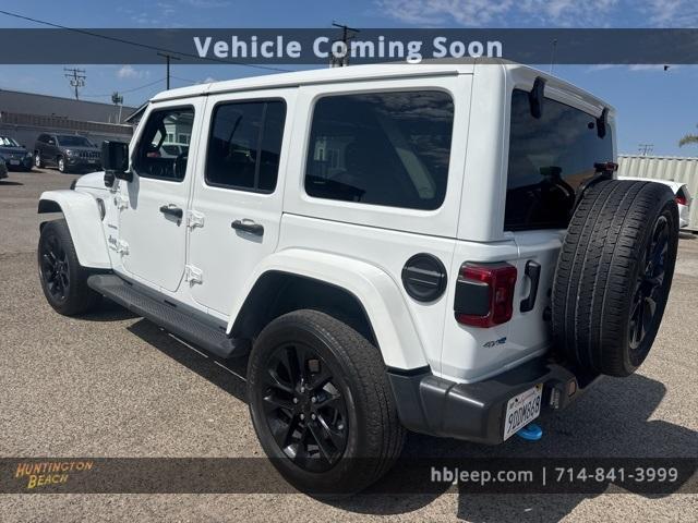 used 2022 Jeep Wrangler Unlimited 4xe car, priced at $27,990
