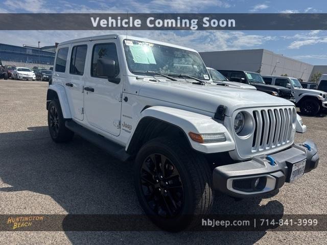 used 2022 Jeep Wrangler Unlimited 4xe car, priced at $27,990