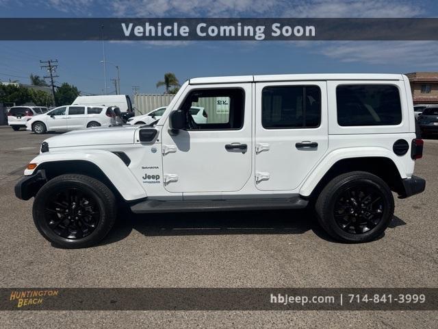 used 2022 Jeep Wrangler Unlimited 4xe car, priced at $27,990