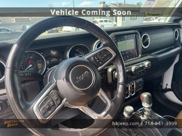 used 2022 Jeep Wrangler Unlimited 4xe car, priced at $27,990