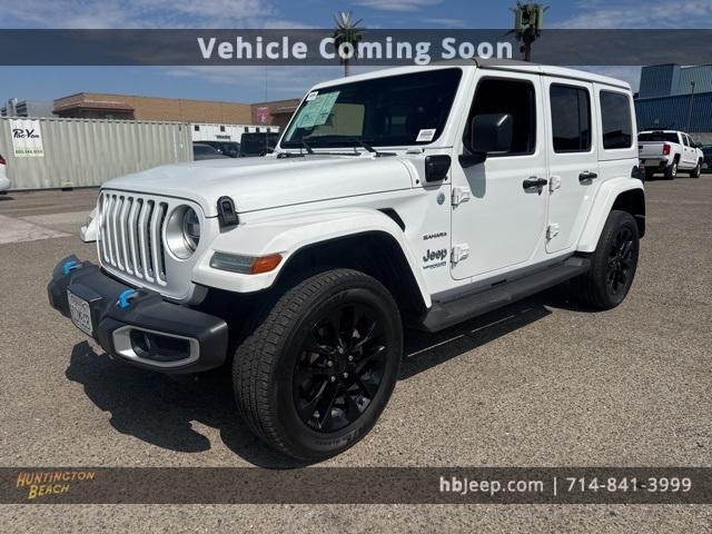 used 2022 Jeep Wrangler Unlimited 4xe car, priced at $27,990