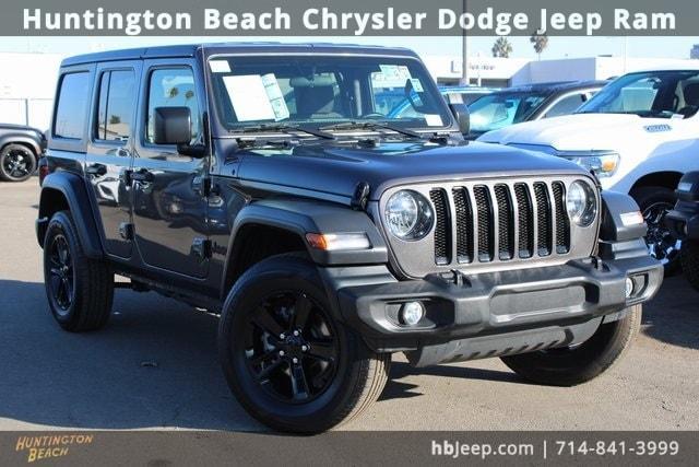 used 2022 Jeep Wrangler Unlimited car, priced at $25,700