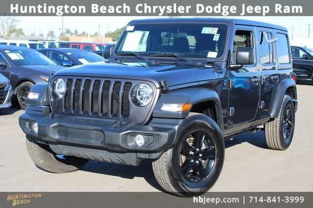 used 2022 Jeep Wrangler Unlimited car, priced at $25,700