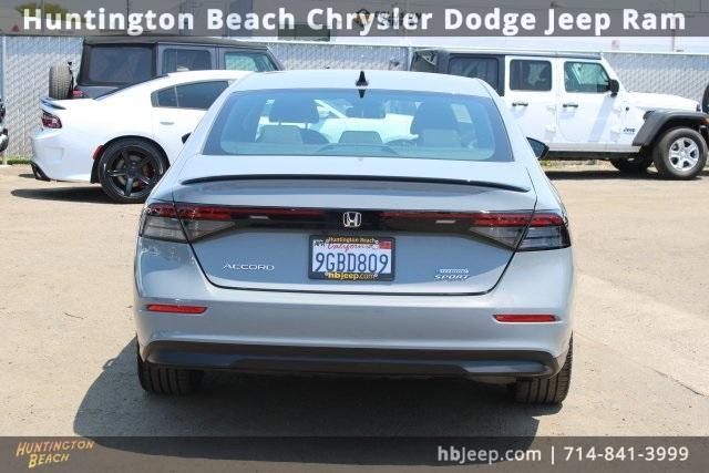 used 2023 Honda Accord Hybrid car, priced at $23,990