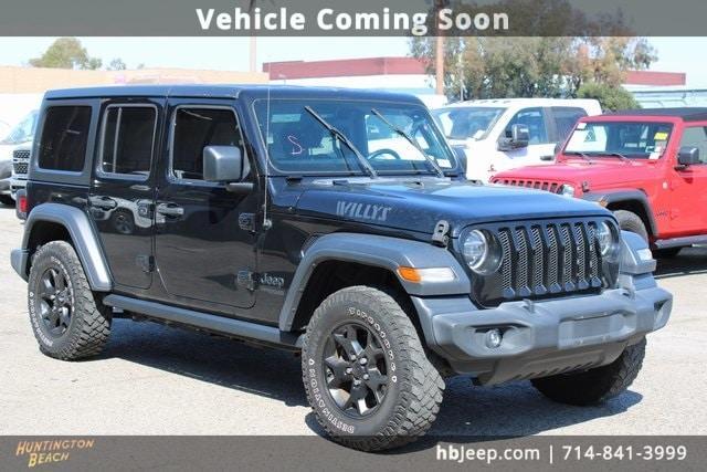 used 2020 Jeep Wrangler Unlimited car, priced at $28,656