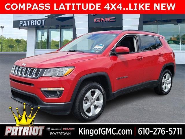 used 2020 Jeep Compass car, priced at $16,935