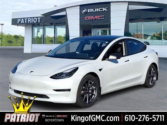 used 2021 Tesla Model 3 car, priced at $27,995