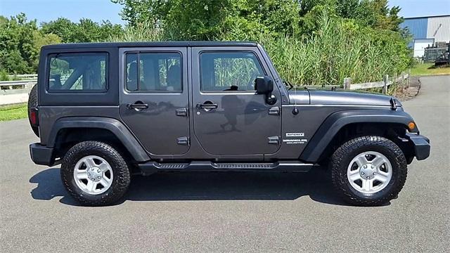 used 2017 Jeep Wrangler Unlimited car, priced at $18,989