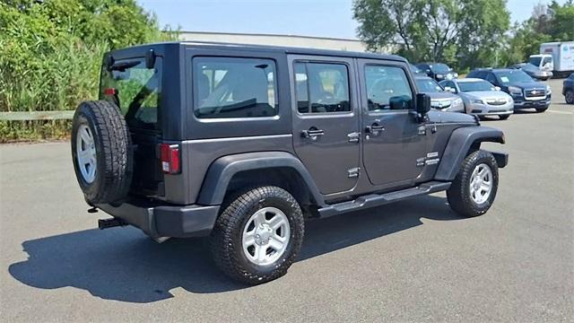 used 2017 Jeep Wrangler Unlimited car, priced at $18,989