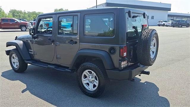 used 2017 Jeep Wrangler Unlimited car, priced at $18,989
