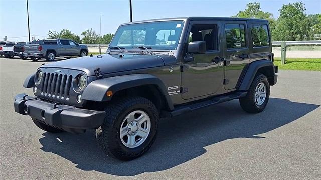 used 2017 Jeep Wrangler Unlimited car, priced at $18,989