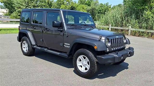 used 2017 Jeep Wrangler Unlimited car, priced at $18,989