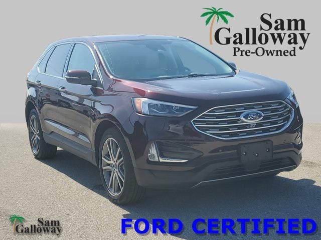 used 2022 Ford Edge car, priced at $24,990
