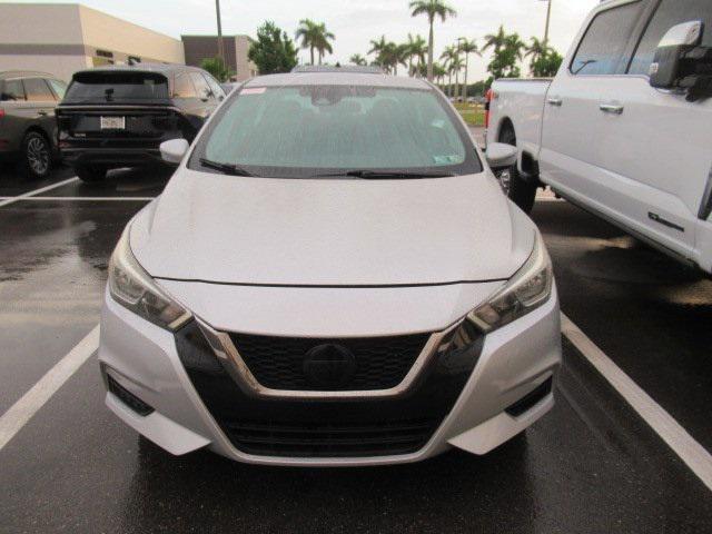 used 2021 Nissan Versa car, priced at $12,990