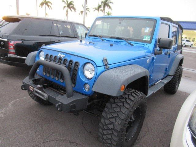 used 2016 Jeep Wrangler Unlimited car, priced at $25,990