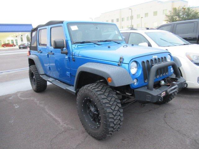 used 2016 Jeep Wrangler Unlimited car, priced at $25,990